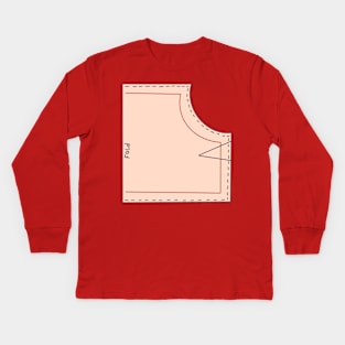 Sewing pattern Kids Long Sleeve T-Shirt